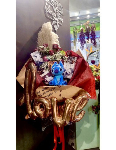 Bouquet con personaggi Disney